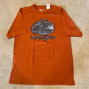 Bass Pro Shops Burnt Orange Graphic Logo Tee